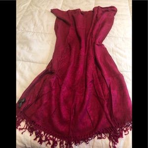 Jessica Blanket Scarf 🧣 in Dark Violet Colour🧣